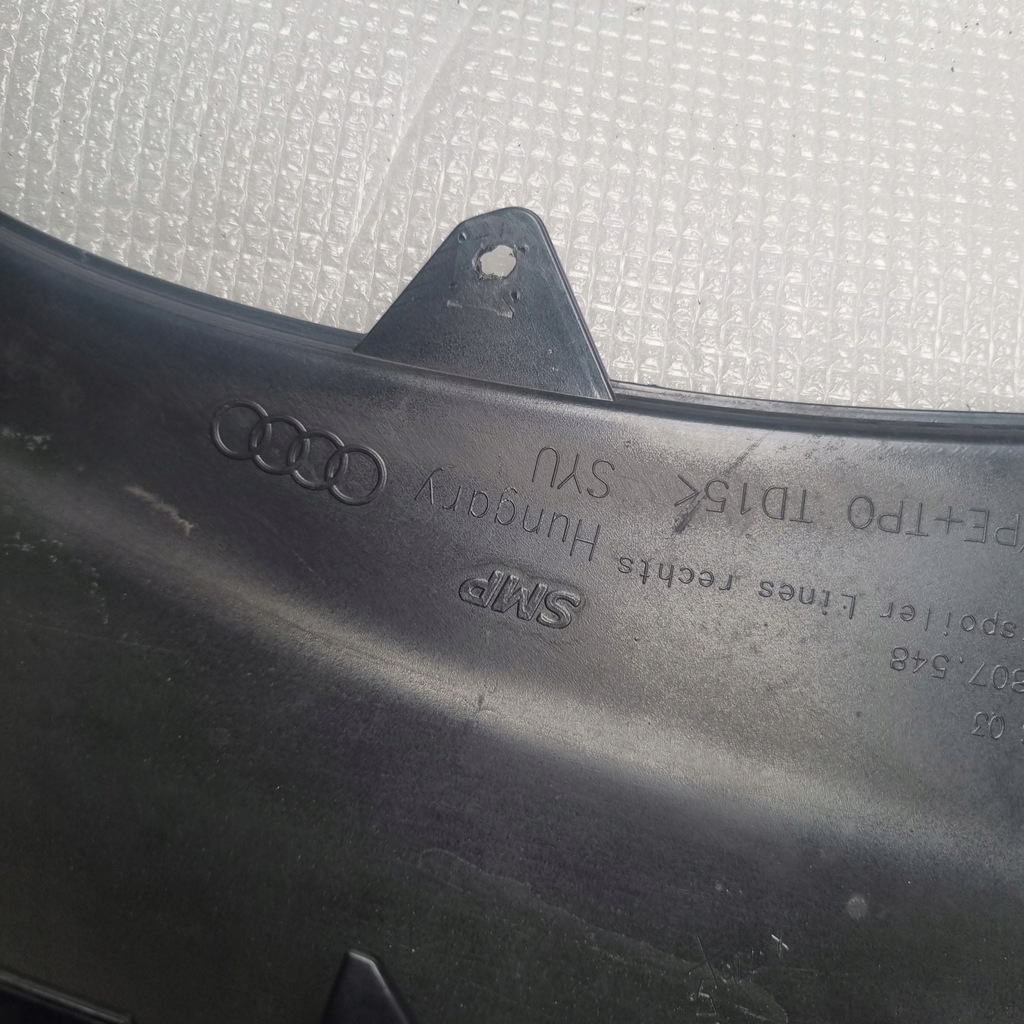 фото №9, Бампер молдинг накладка спойлер правая audi q3 83a s-line 83a807548