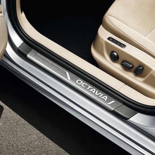 фото №5, Накладки порогові декоративні skoda octavia