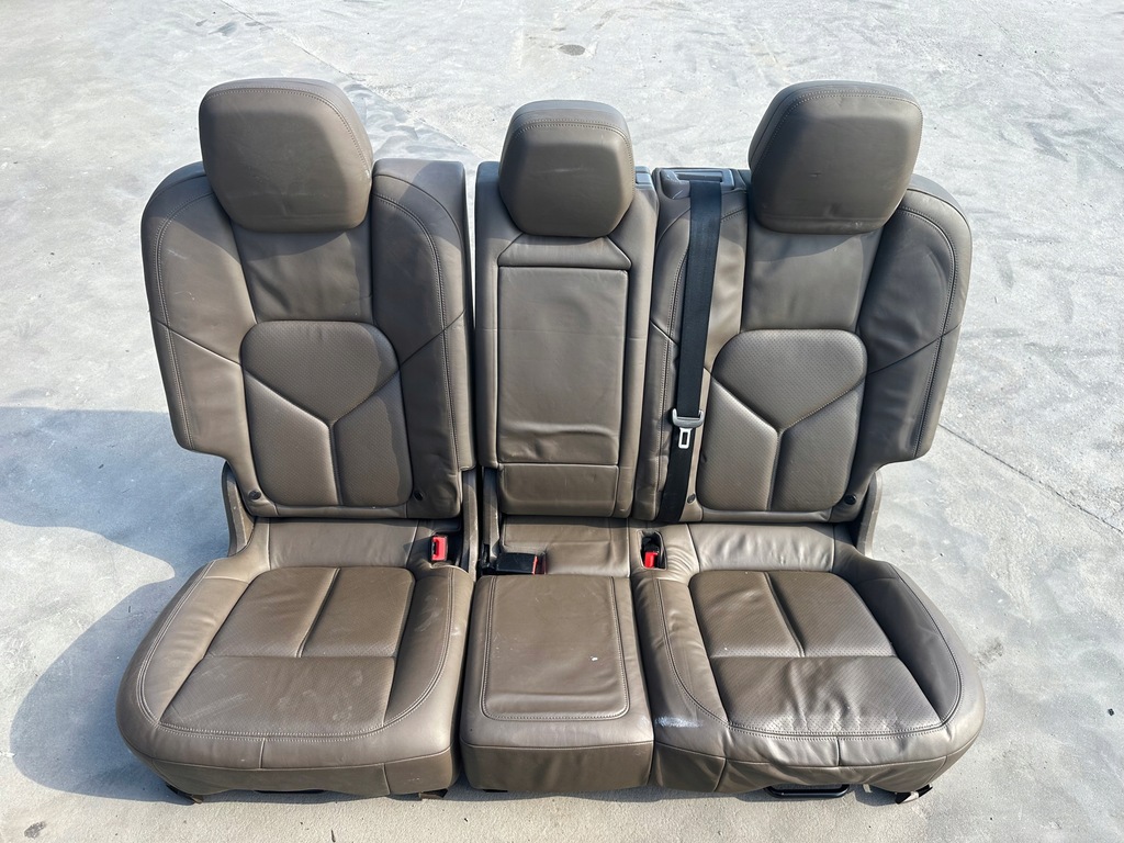 фото №8, Сидіння сидіння шкіра porsche cayenne 7p коричневий lubelskie