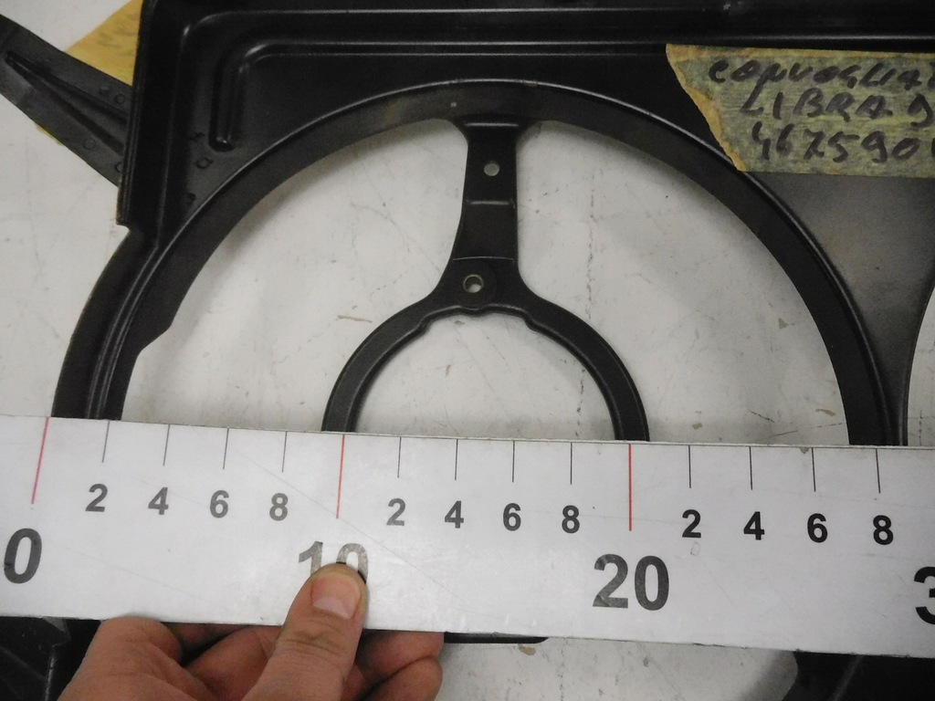 фото №7, Корпус кронштейн вентилятора lancia lybra 46759043