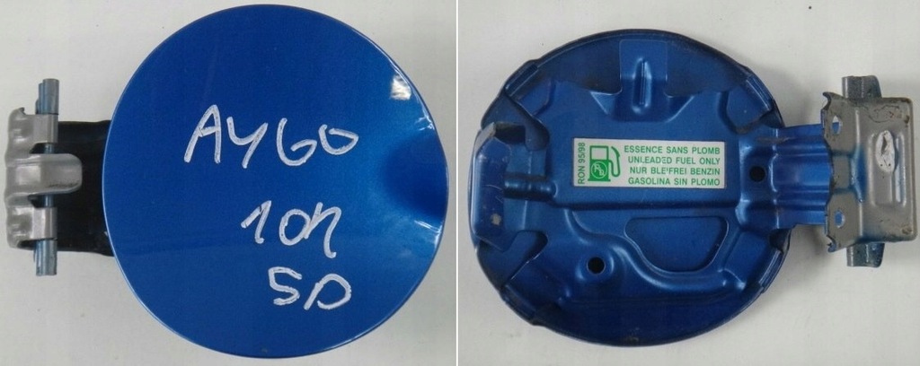 фото №1, Toyota aygo lift 10 r кришка заливної пального 5d 8u7