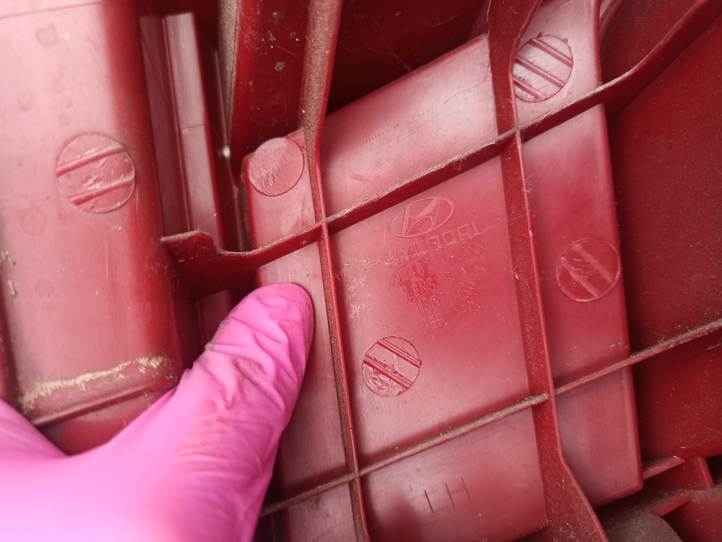 фото №8, Лампа левый задняя hyundai i10 europa 07-11