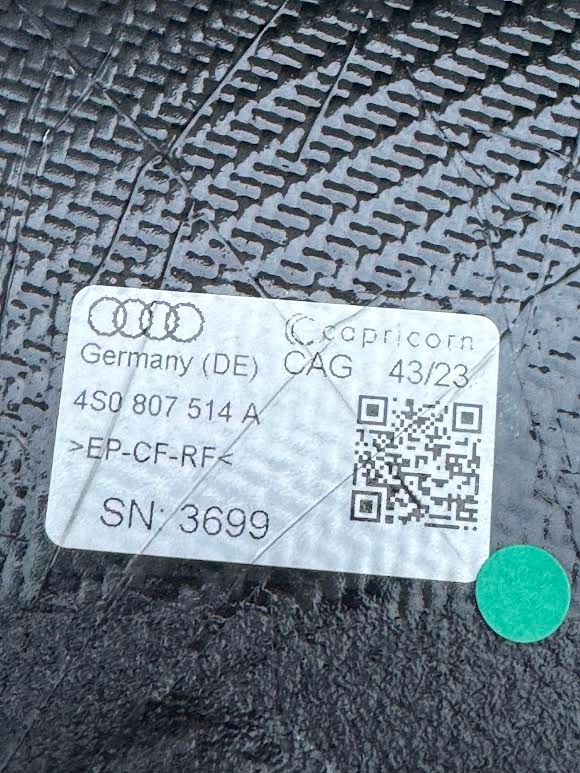 фото №11, Спойлер молдинг накладка перед audi r8 4s0 lift карбон левая правая накладка