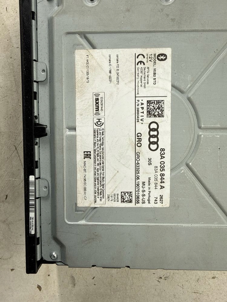 фото №13, Станция мультимедийная комплект audi q3 f3 83a919604d