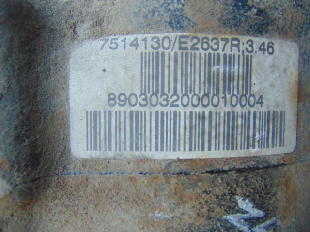 Bmw z4 e85 e86 m54b30 міст диференціал диференціал задня задній 3.46 7514130 Київ