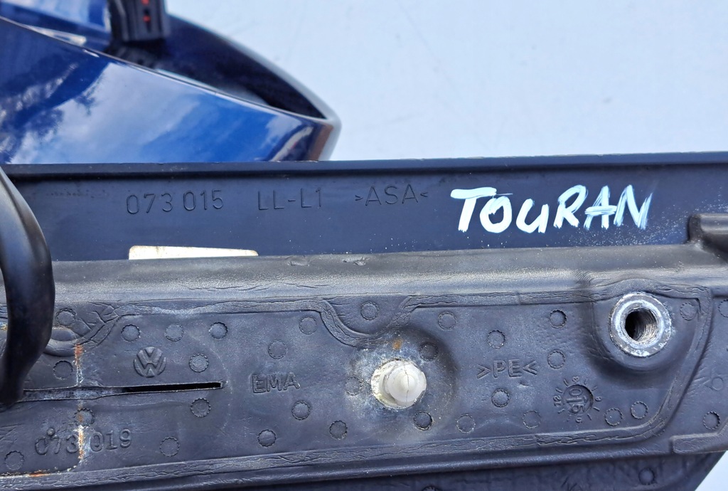фото №9, Vw touran i зеркало левая lb5n 6 pin