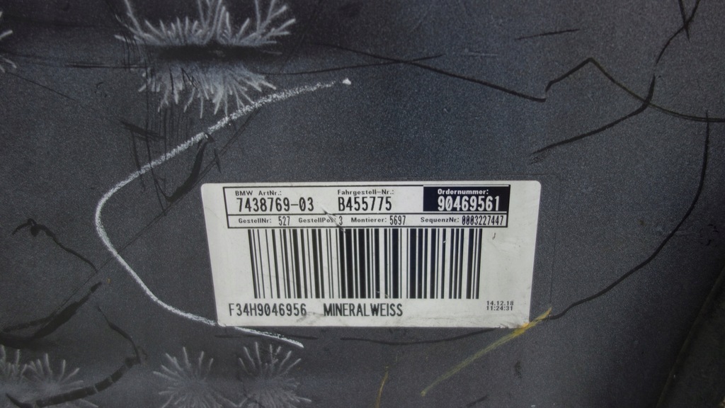 фото №11, Бампер задняя задний bmw 3 gt f34 lift 7438769