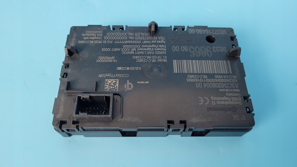 фото №5, Peugeot 308 iii p5 21r блок управления зарядное устройство индукционной 9833986580