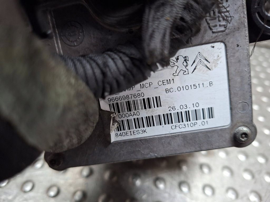 фото №7, Блок керування робот коробки автоматичної 9666987680 c4 picasso ii 1.6ehdi 2006