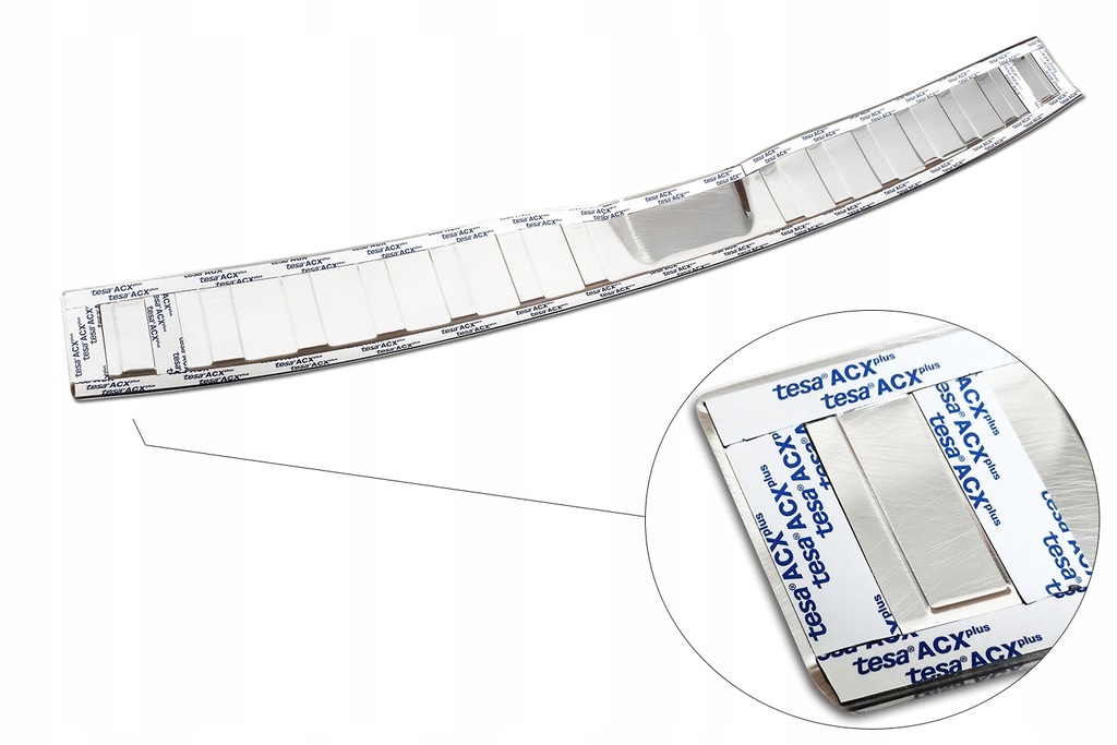 фото №8, Dacia spring хетчбек 5d молдинг сталевий накладка na бампер задня