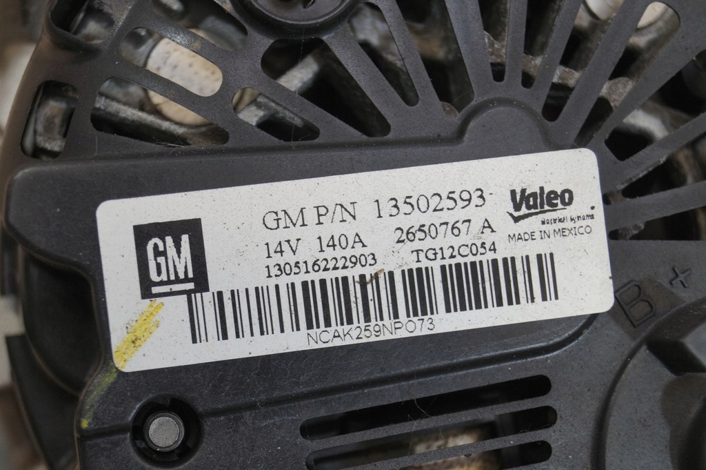 фото №8, Генератор opel mokka 1.6b 115km 12-19r