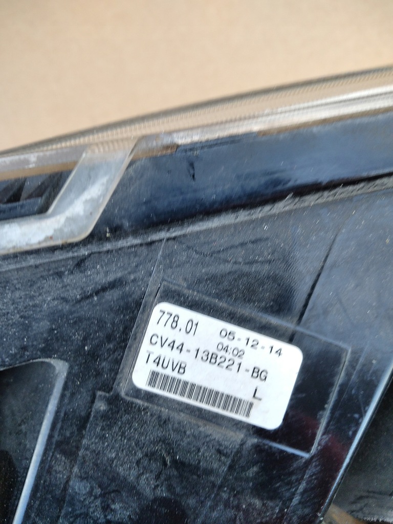 фото №3, Противотуманная фара левый ford kuga mk2