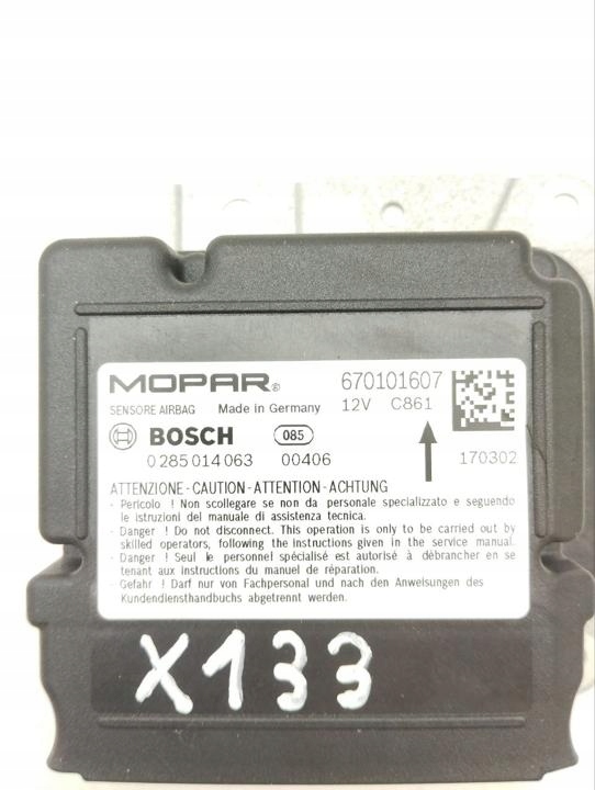 Блок керування подушок повітряних maserati levante 2017 670101607 Недорого