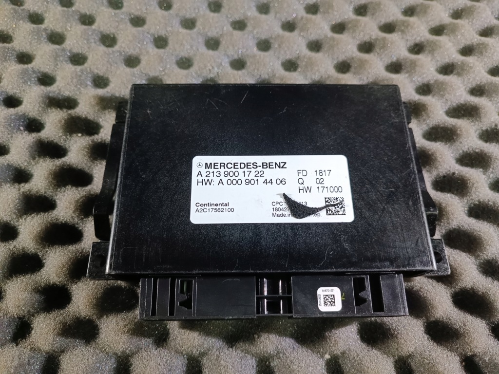 фото №1, 2139001722 mercedes модуль w213