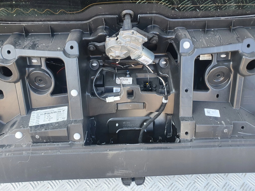 фото №7, Крышка багажника багажника камера задняя nissan qashqai iii j12 21-