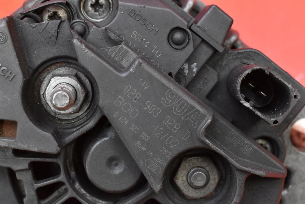 фото №8, Генератор test 028903028d 0124325003 seat leon 1 i 1.6 16v 100 km 99-05