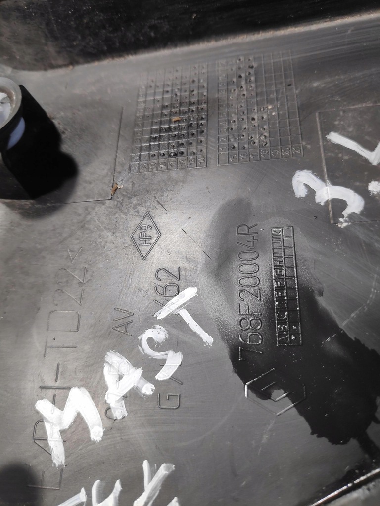 фото №3, Молдинг дверь боковая левый задняя renault master iii 768f20004r