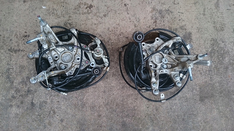 фото №1, Honda odyssey 2014 поворотний кулак задня ступиця трос