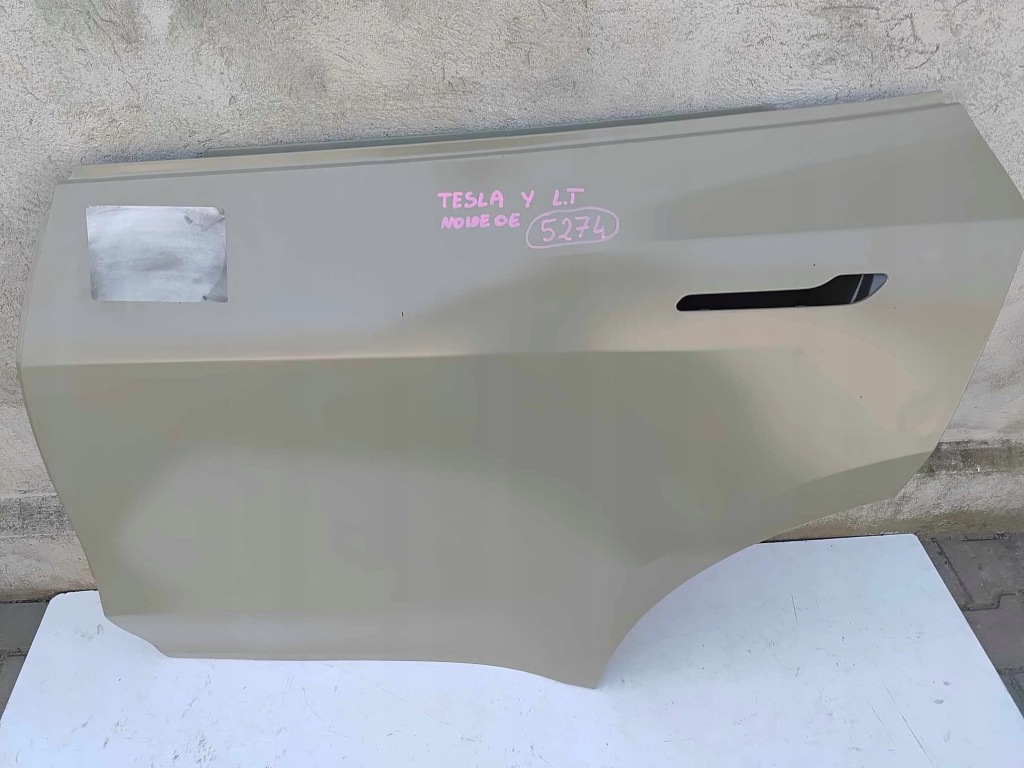 Tesla model y дверь левое задняя задняя новая  оригинальный номер 5274 Доставка