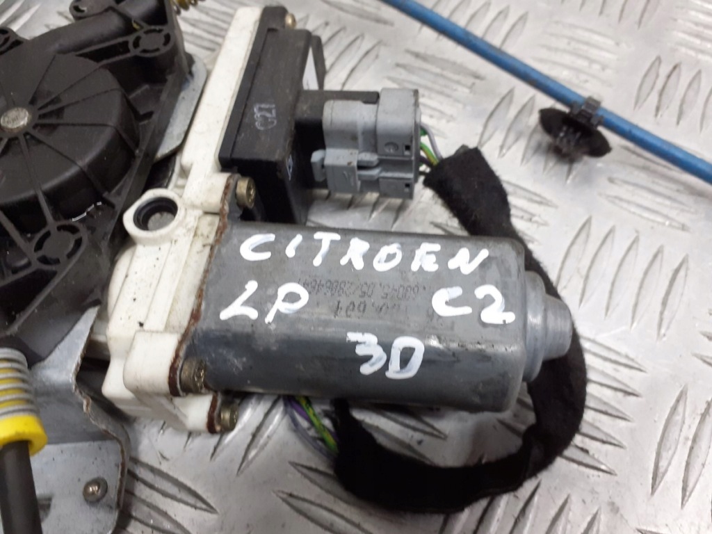 фото №4, Механізм скло лівий перед citroen c2