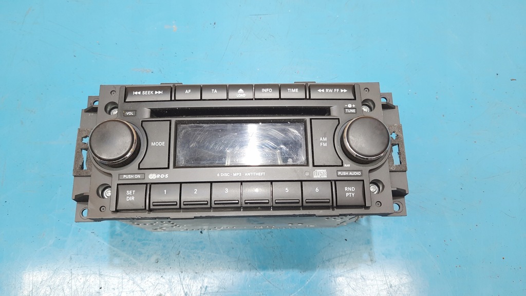 фото №1, Радіо p05064363ab jeep patriot 06-17r