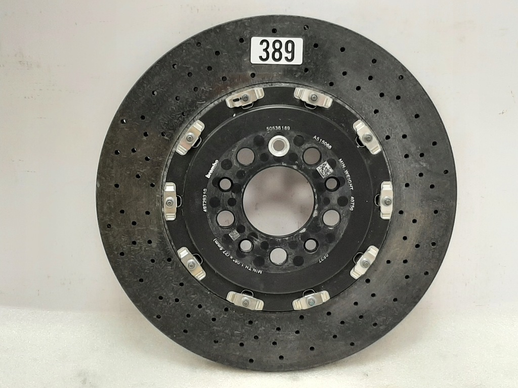 фото №1, Диск керамическая alfa romeo giulia qv задняя