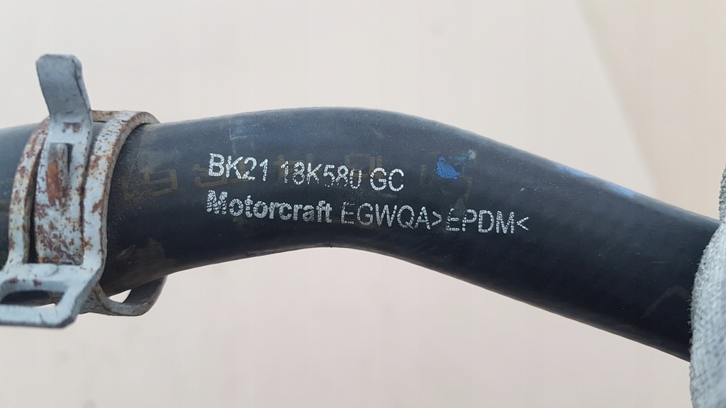 фото №6, Шланг гнучкий обігрівача ford transit