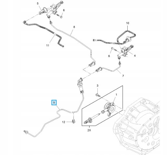 фото №10, 308513781r renault шланг сцепления r trafic iii оригинальный номер