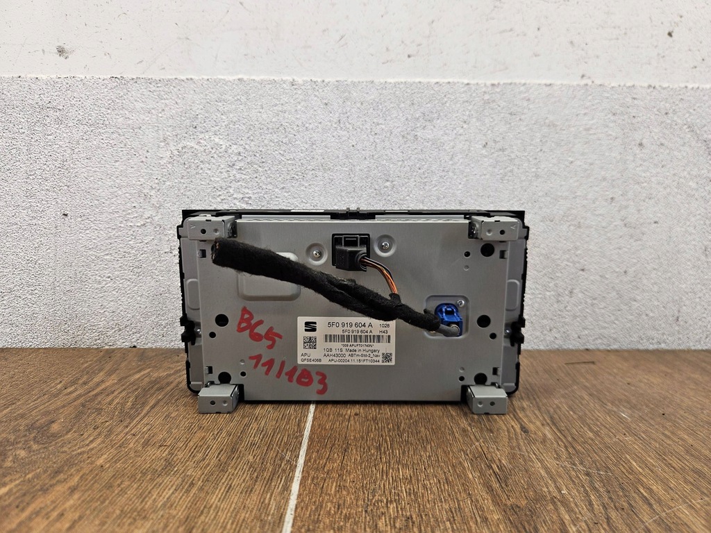 фото №7, Seat leon iii 3 5f0919604a радио дисплей экран