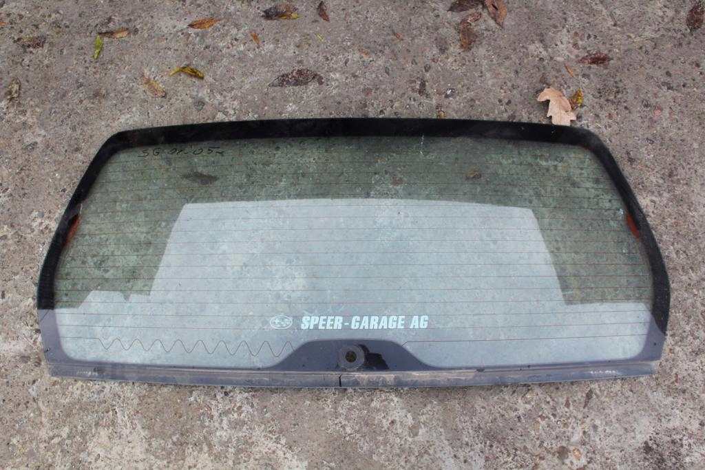 фото №1, Стекло крышки багажника subaru forester ii sg 2002-2005