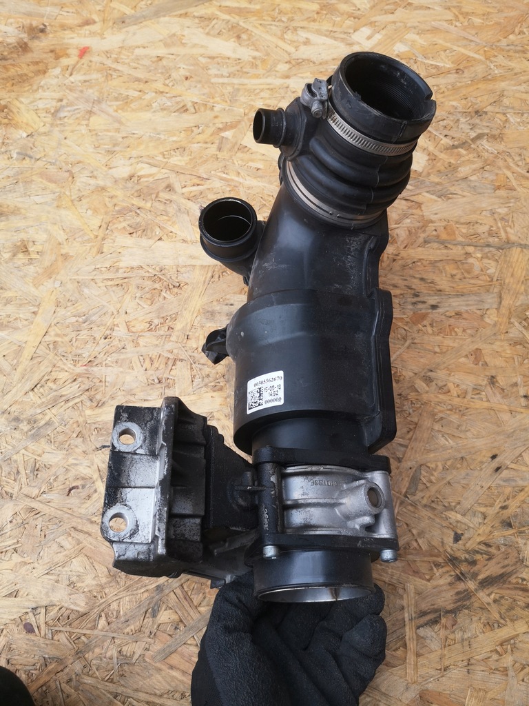 фото №4, Giulia 2.2 труба воздуха 505562670 дроссельная заслонка