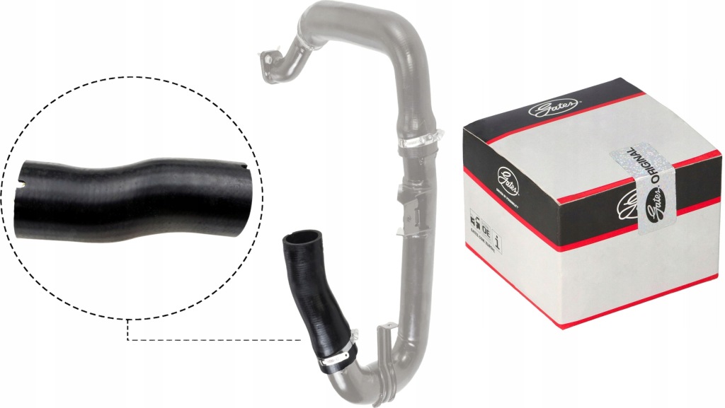 фото №7, Gates шланг радиатора fiat linea 1.6d 06.09-