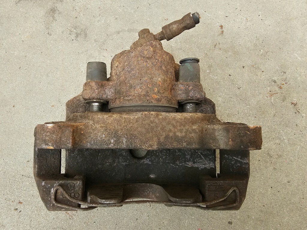 фото №6, Vw scirocco 08-14 суппорт тормозной правый перед