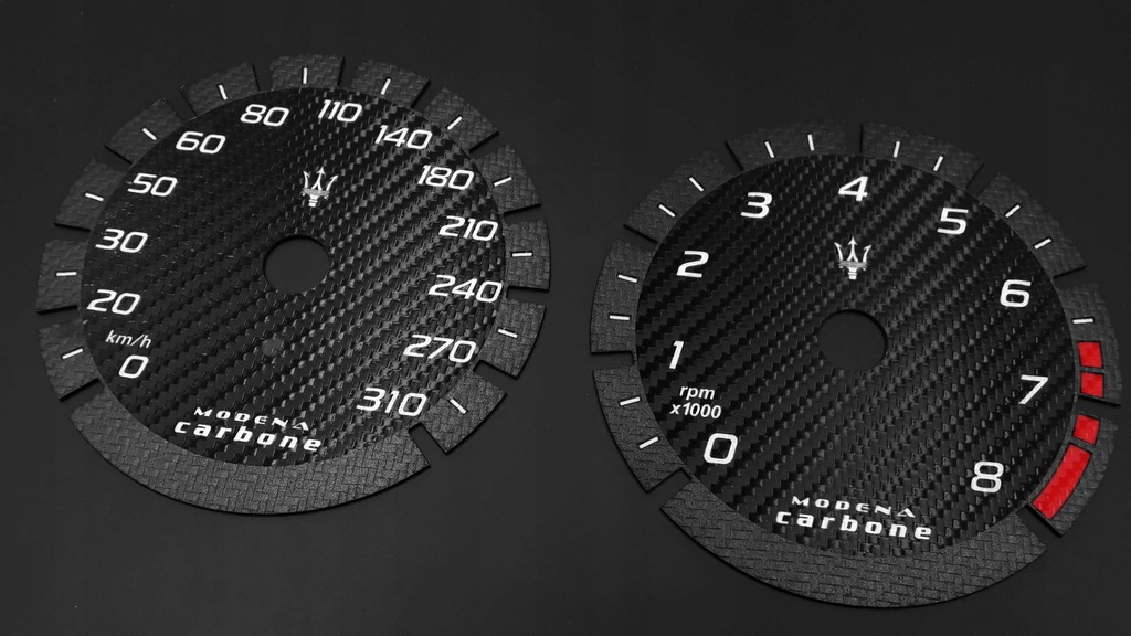 фото №9, Maserati ghibli тормозные диски спидометра kmh приборы carbone