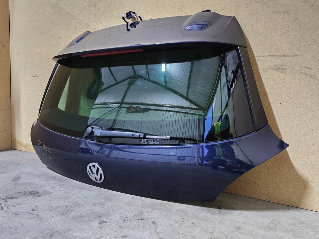 фото №6, Vw scirocco 2008- кришка багажника багажника комплектна bez іржа w колір lh5x