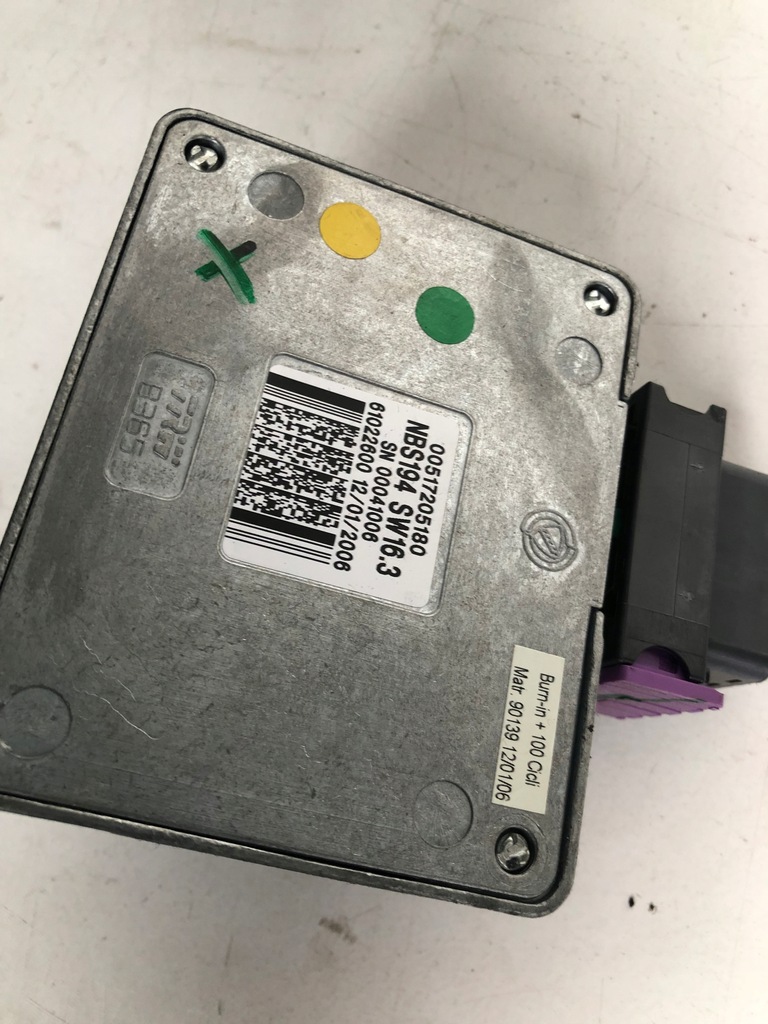 фото №4, Блок керування набір стартовий fiat croma 1.9 jtd 0281012148