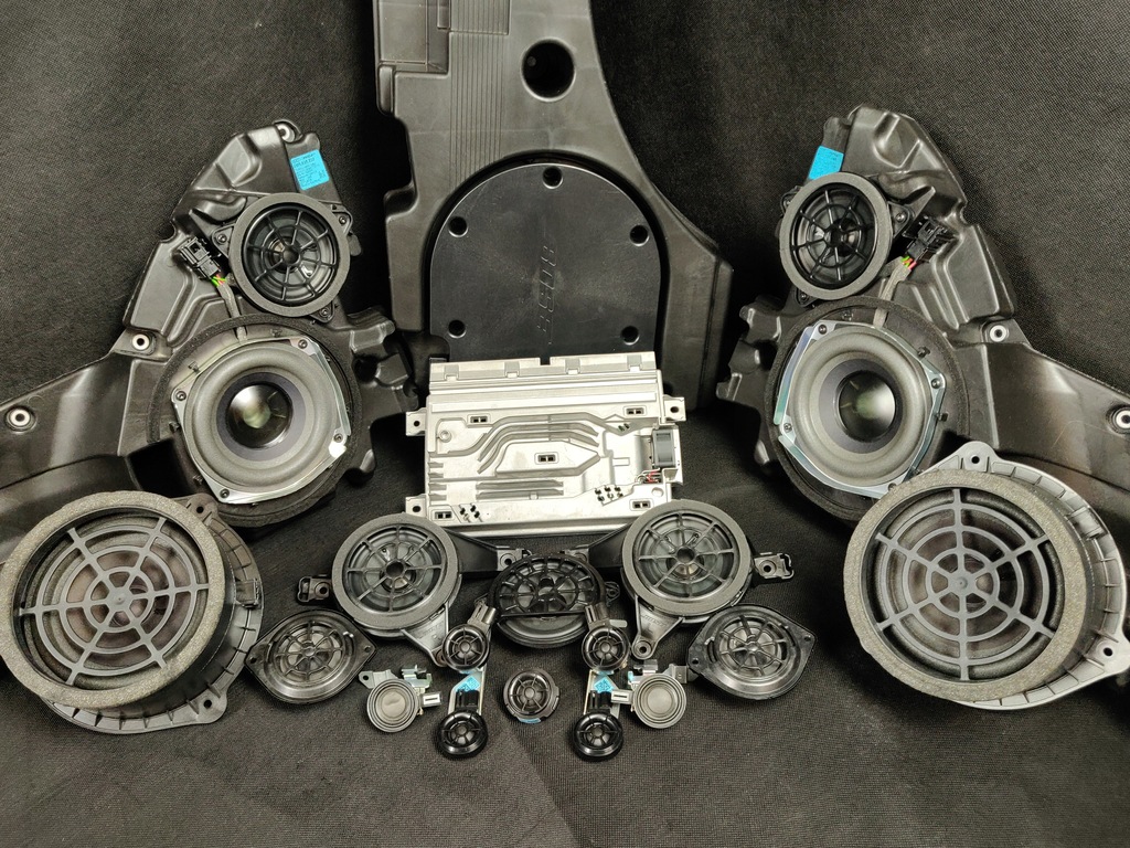 фото №5, Audi q7 4m аудіосистема динаміки bose підсилювач