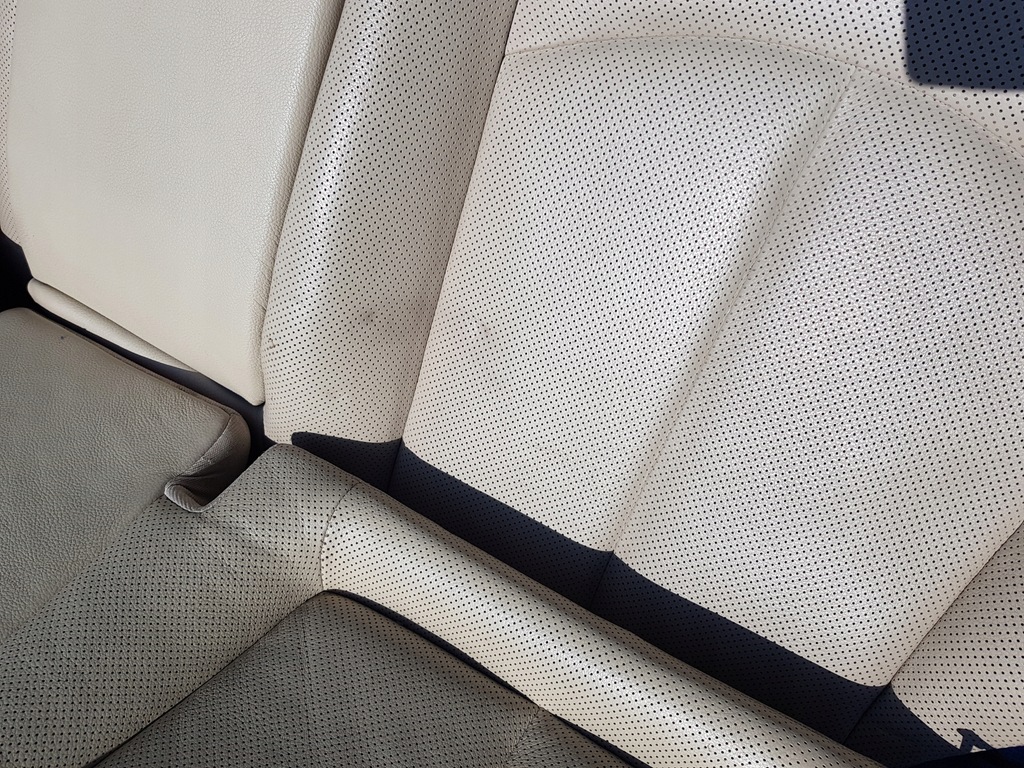 фото №10, Mercededes w211 kombi заднє сидіння шкіряний перфорована заднє сидіння спинка шкіра