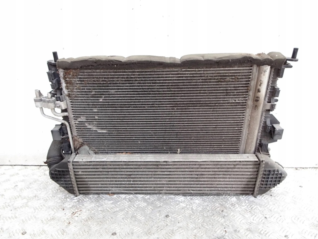 Радіатор води + вентилятор ford focus mk3 2.0 tdci Доставка