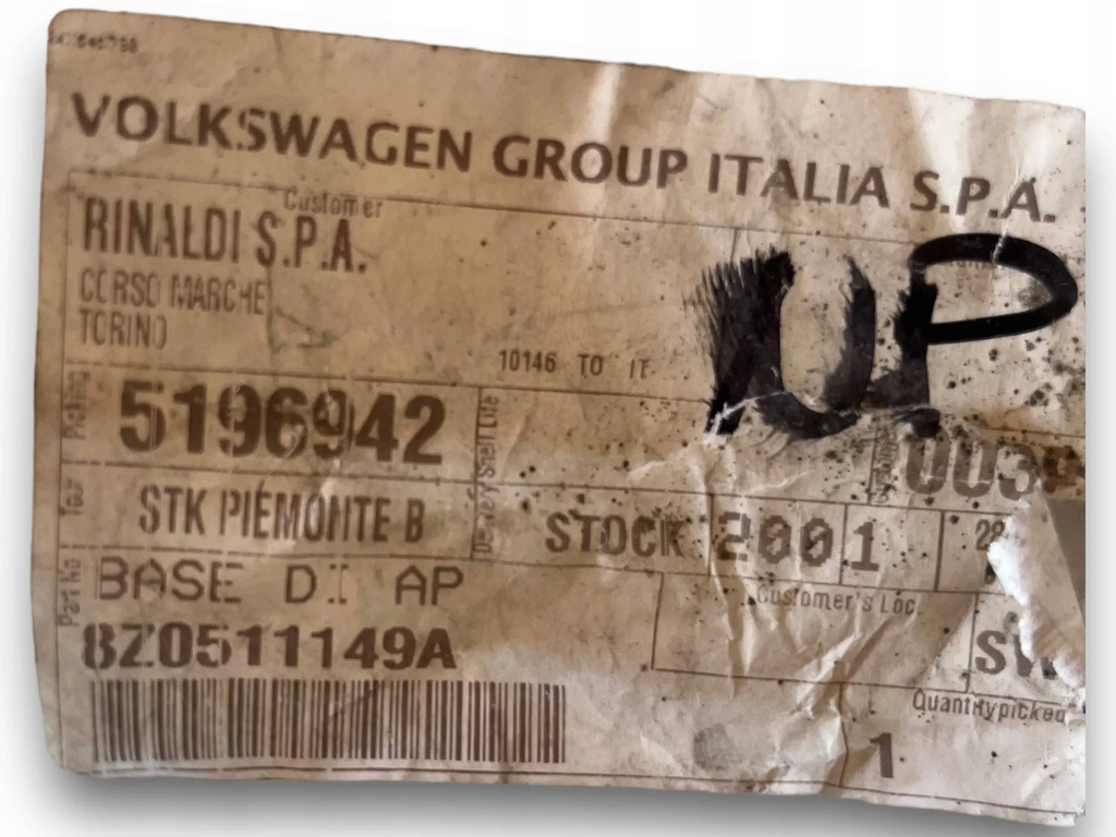 фото №5, Audi a2 8z проставка резиновый отбойник nowe org 8z0511149a $j