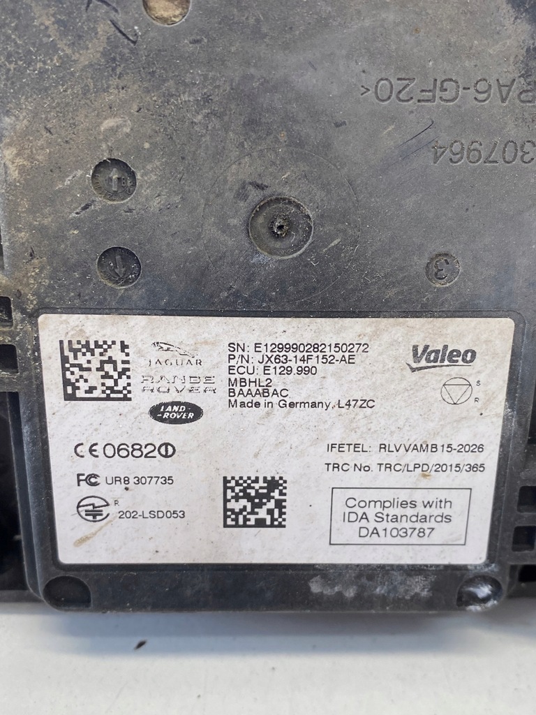 фото №3, Land rover velar радар датчик distronic jx63-14f152-ae