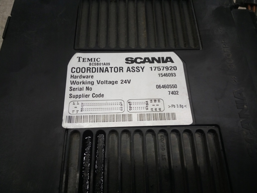 фото №4, Scania r блок керування bws координатор 1546093