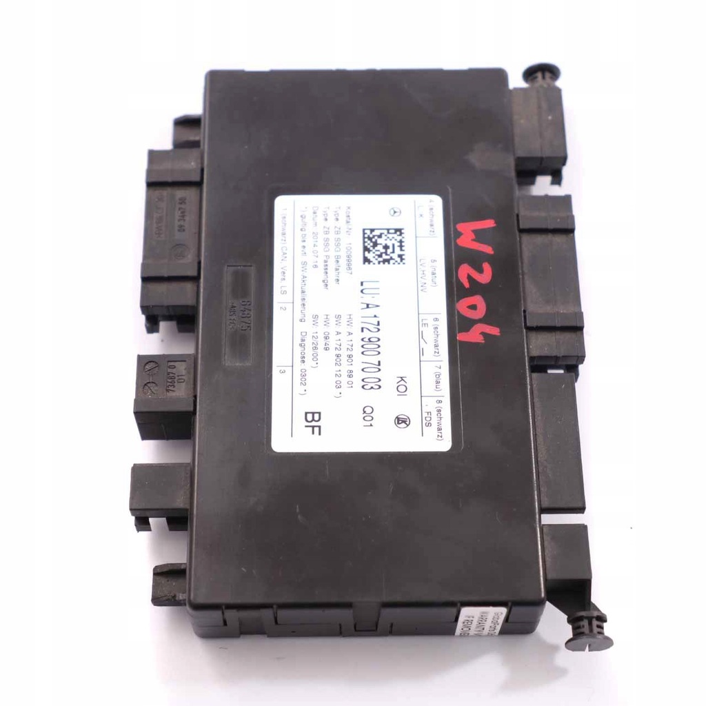 фото №10, Mercedes w204 w212 модуль сиденье перед a1729007003