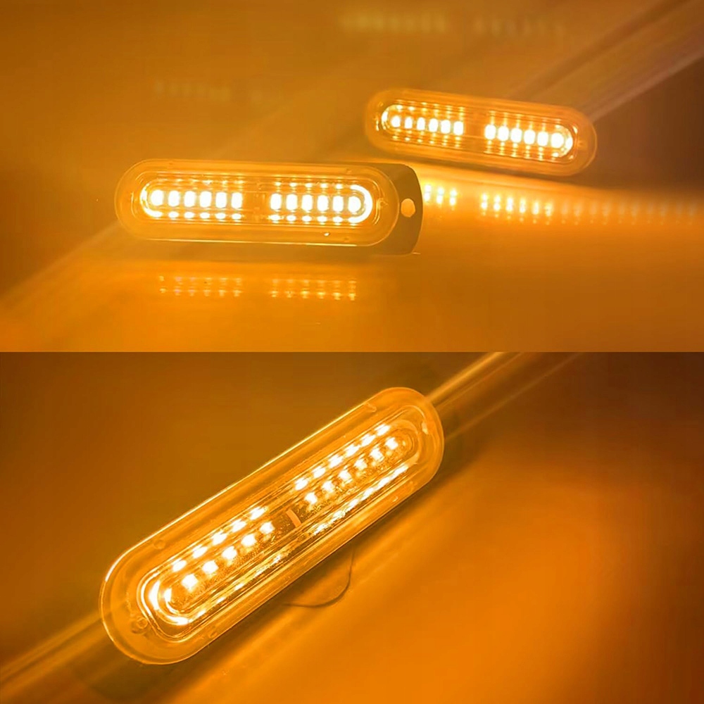 фото №8, 8x лампы предупредительные stroboskop pomoc эвакуатор лампы 12 24v