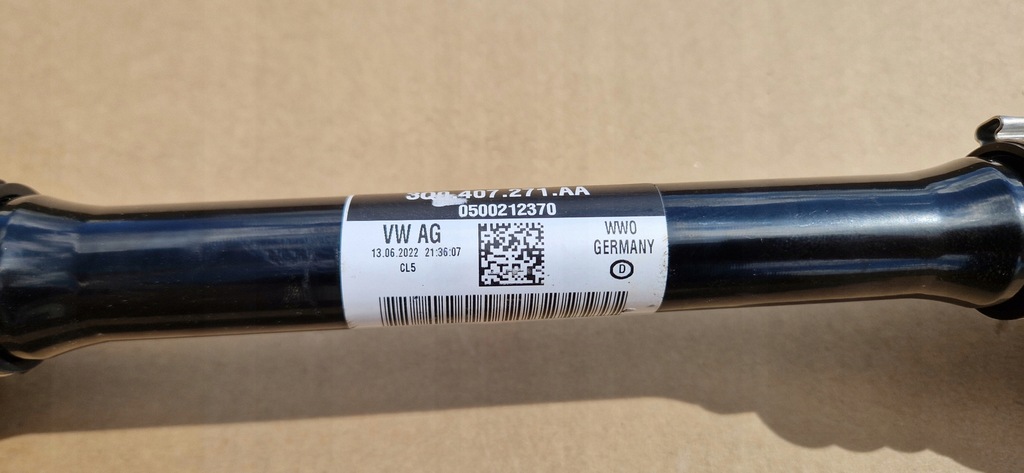 фото №5, Приводной вал vw audi skoda 3q0407271aa оригинал ideał
