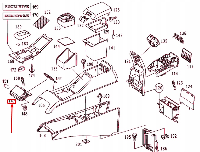 Mercedes-benz ml w163 пепельница передняя средняя a1638100530oryginalna Цена