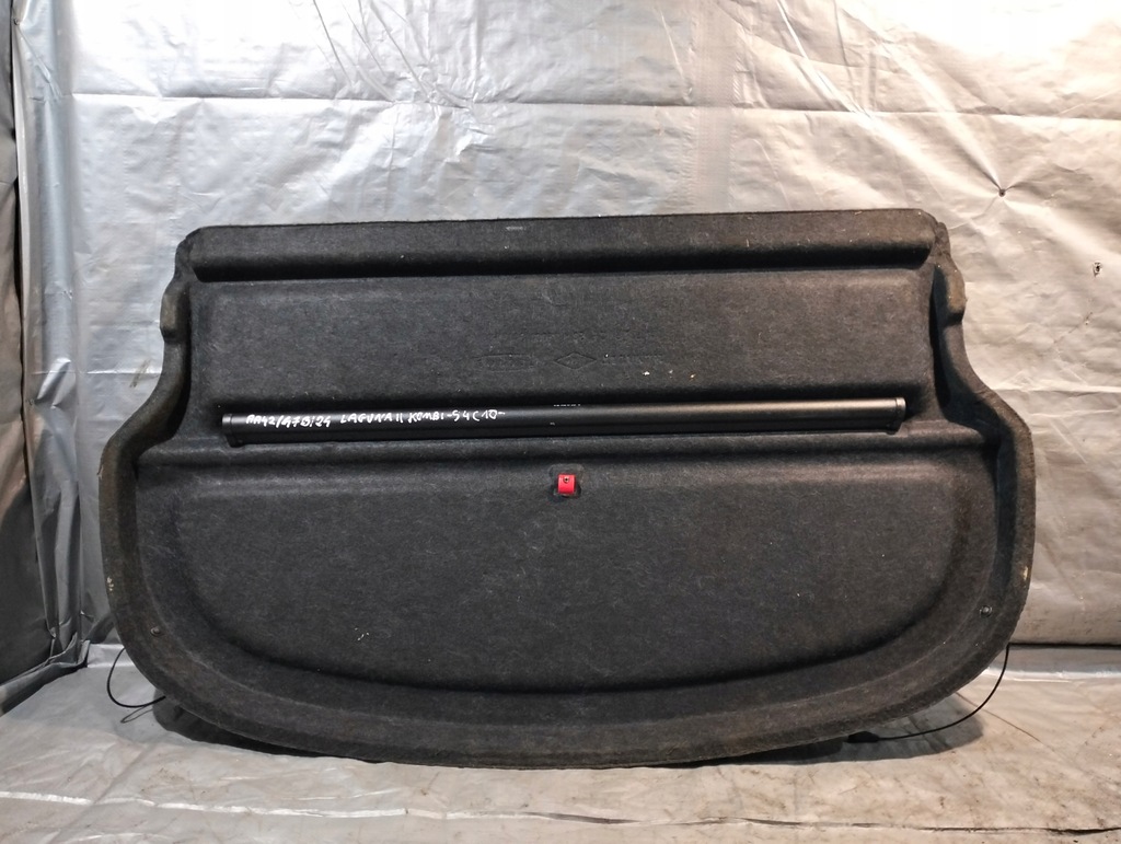 фото №10, Полиця багажника з шторка renault laguna ii kombi 2002r оригінальний номер 8200019513