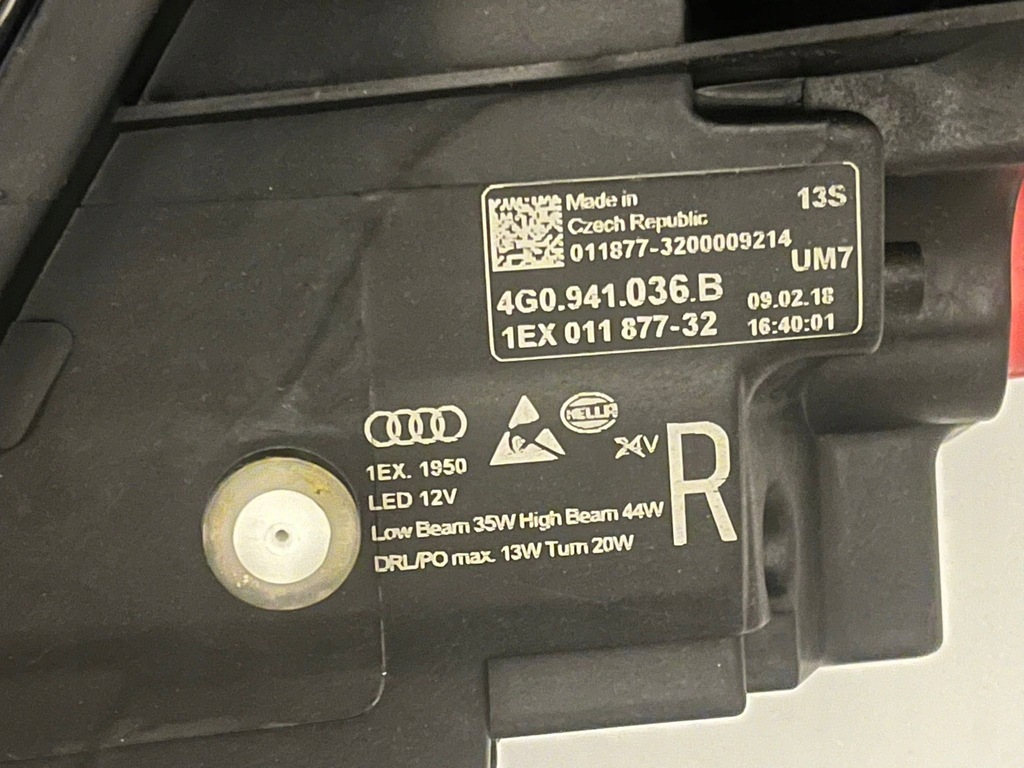 фото №8, Audi rs6 c7 2014 комплект лампы передние / комплект