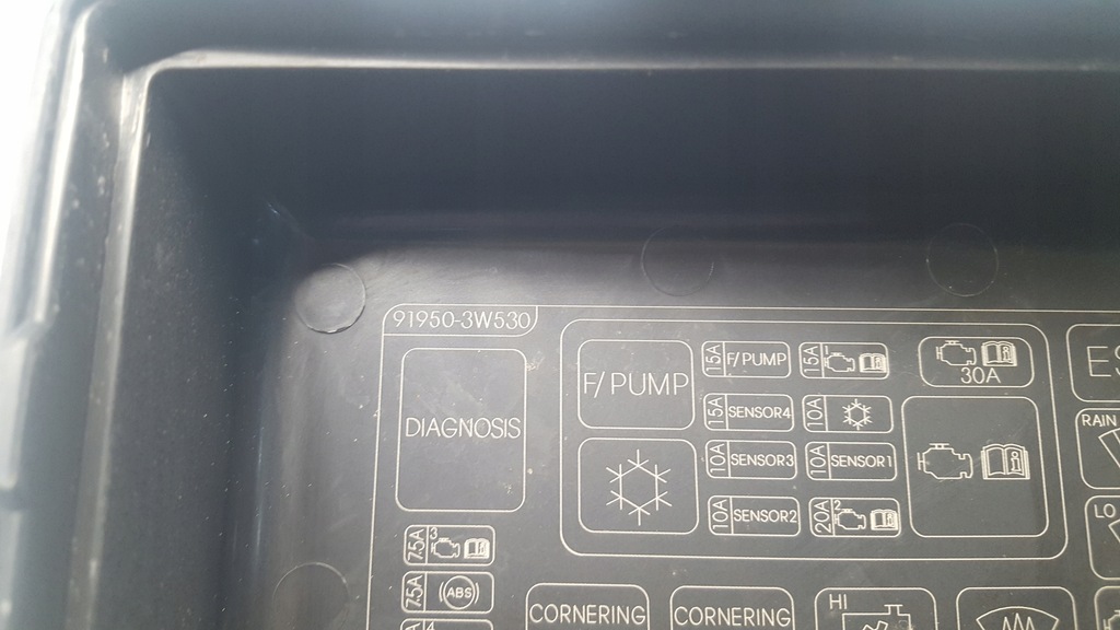 фото №7, Hyundai ix35 kia sportage iii 1.7 crdi коробка предохранителей 91950-2s010