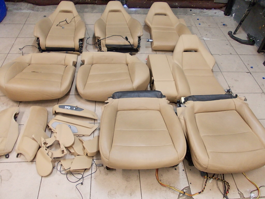 фото №1, Сиденье сиденья заднее сиденье обивка кожа panamera porsche